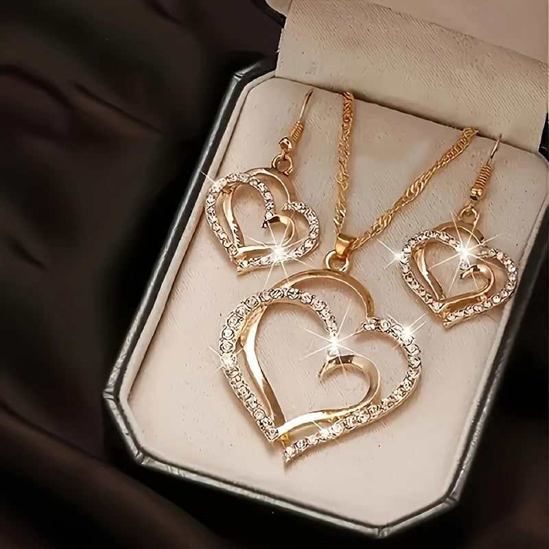 Heart Jewelry Set