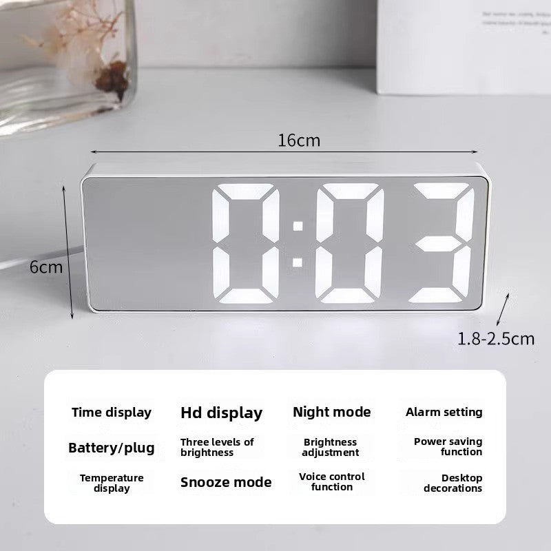 Electronic Alarm Clock – Digital Display & Smart Features