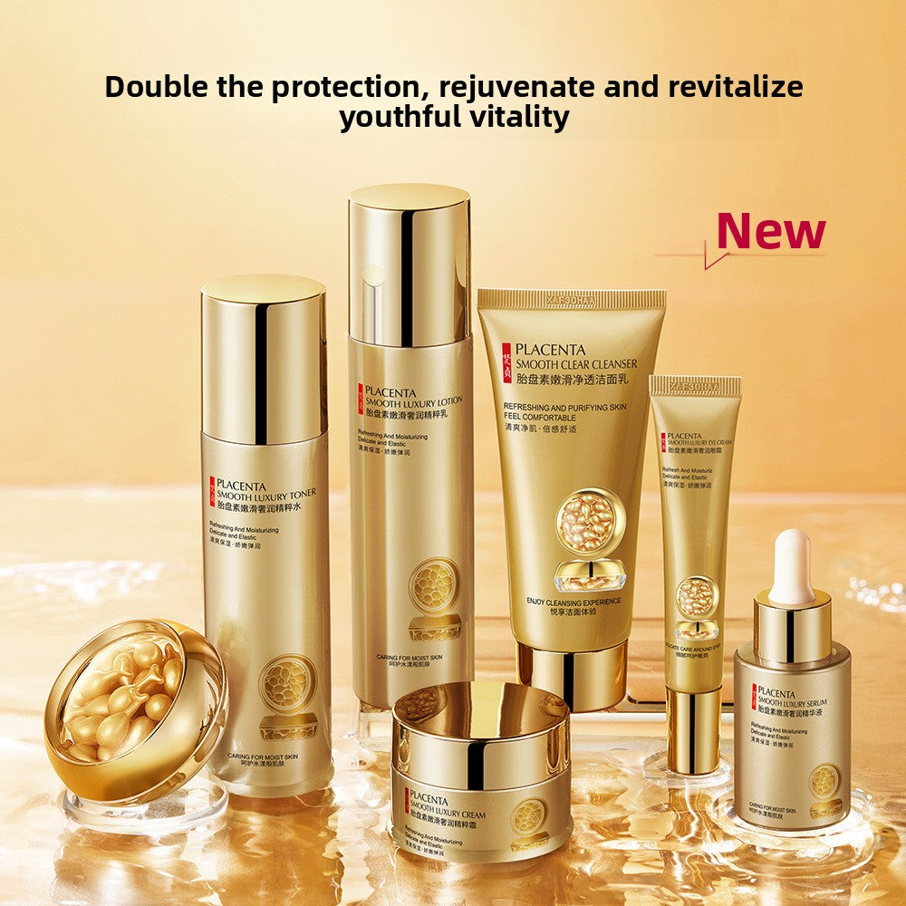 Placenta Extract Anti-Aging Luxury Skin Care Set