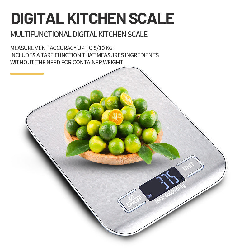 Electronic Kitchen Scale – Precise Digital Food Scale