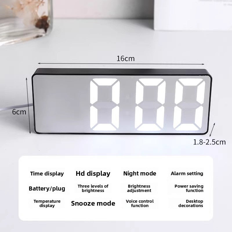 Electronic Alarm Clock – Digital Display & Smart Features