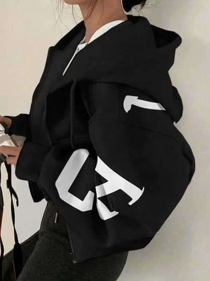 Fashion Printed Versatile Hoodie