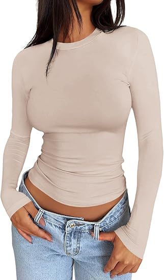 Trendy Long Sleeve Women's Top – Sexy & Stylish