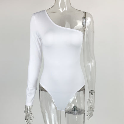 Long-Sleeved Tight Jumpsuit for Women