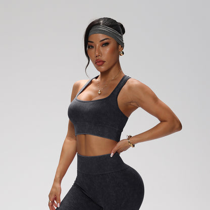 5-Piece Women's Yoga Activewear Set | Quick-Dry Nylon Spandex