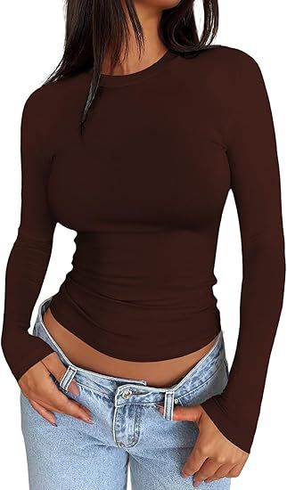 Trendy Long Sleeve Women's Top – Sexy & Stylish