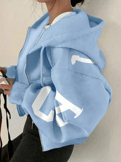 Fashion Printed Versatile Hoodie