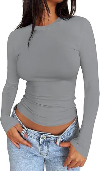 Trendy Long Sleeve Women's Top – Sexy & Stylish