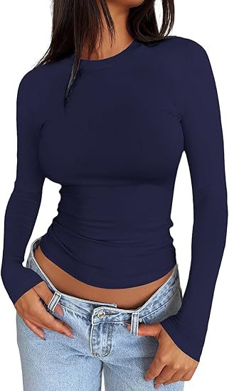 Trendy Long Sleeve Women's Top – Sexy & Stylish