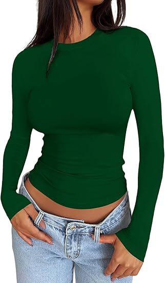 Trendy Long Sleeve Women's Top – Sexy & Stylish