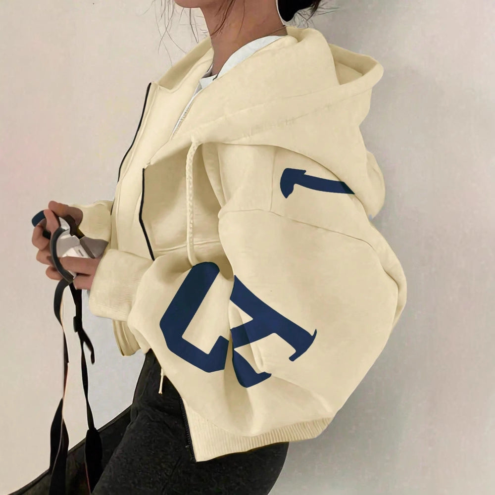 Fashion Printed Versatile Hoodie