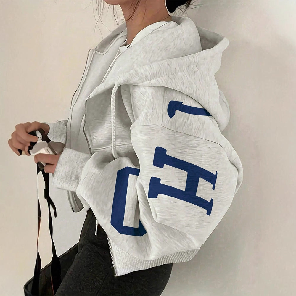 Fashion Printed Versatile Hoodie