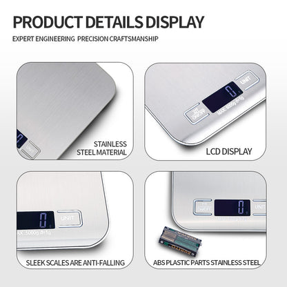 Electronic Kitchen Scale – Precise Digital Food Scale