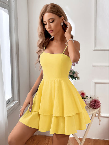 Short Sexy Strap Dress