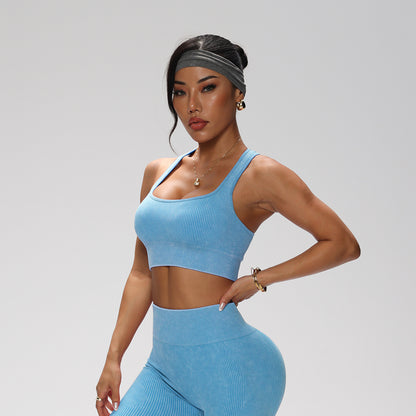 5-Piece Women's Yoga Activewear Set | Quick-Dry Nylon Spandex