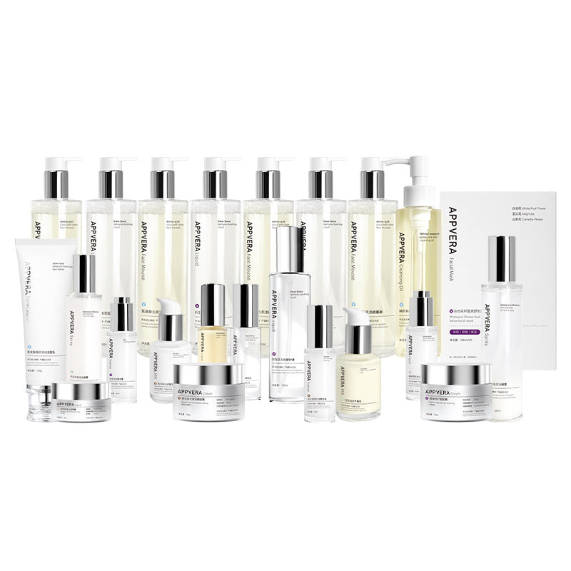 8-Piece Hydrating Facial Care Set | Hyaluronic Acid & Ceramide