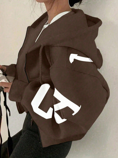 Fashion Printed Versatile Hoodie