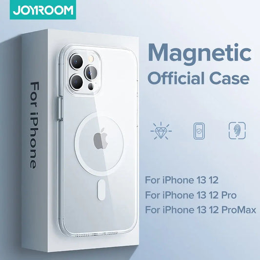 Magnetic Transparent iPhone Case – MagSafe Compatible