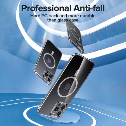 Magnetic Transparent iPhone Case – MagSafe Compatible