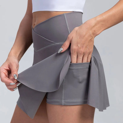 Women's Pleated Tennis Skirt with Pockets – Athletic Golf Skort