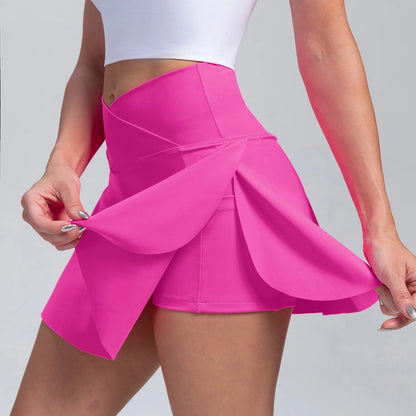 Women's Pleated Tennis Skirt with Pockets – Athletic Golf Skort