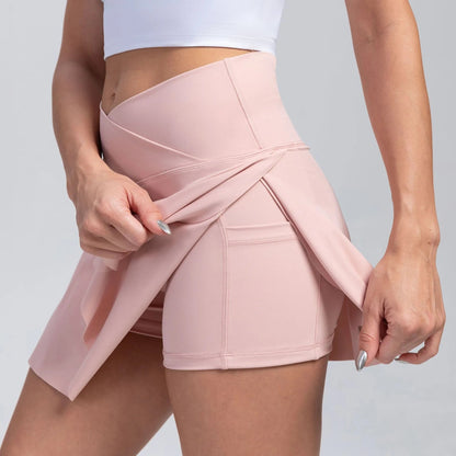 Women's Pleated Tennis Skirt with Pockets – Athletic Golf Skort