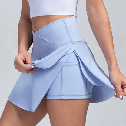 Women's Pleated Tennis Skirt with Pockets – Athletic Golf Skort