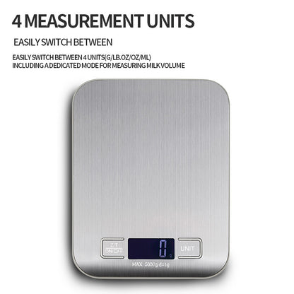 Electronic Kitchen Scale – Precise Digital Food Scale