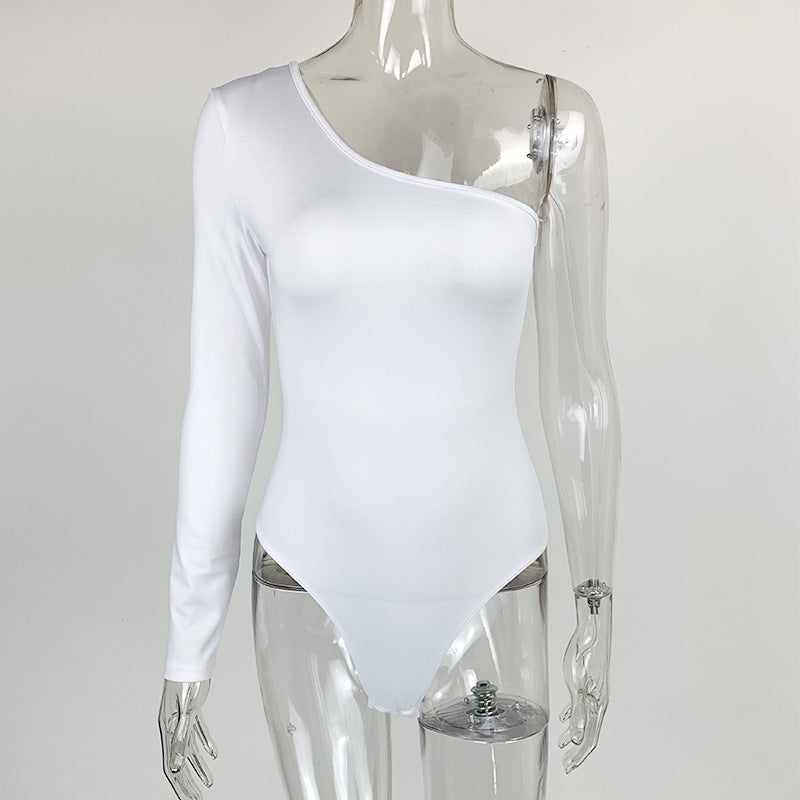 Long-Sleeved Tight Jumpsuit for Women