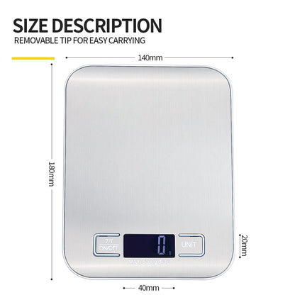 Electronic Kitchen Scale – Precise Digital Food Scale