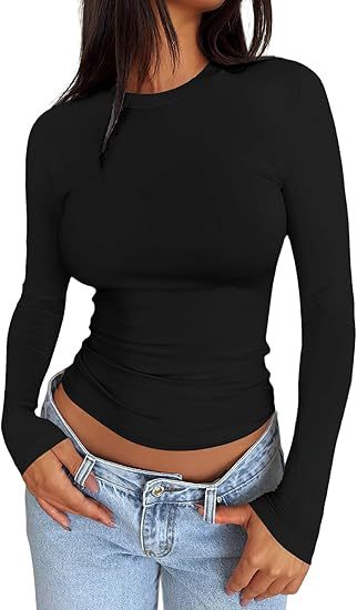 Trendy Long Sleeve Women's Top – Sexy & Stylish
